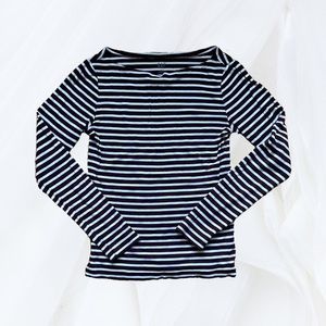 GAP striped long sleeved shirt